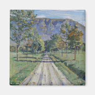 The Road to Evordes (by Ferdinand Hodler) Magnet