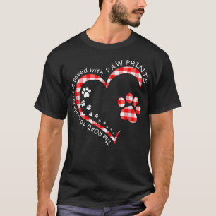 The Road To My Heart Is Paved With Paw Prints T-Shirt