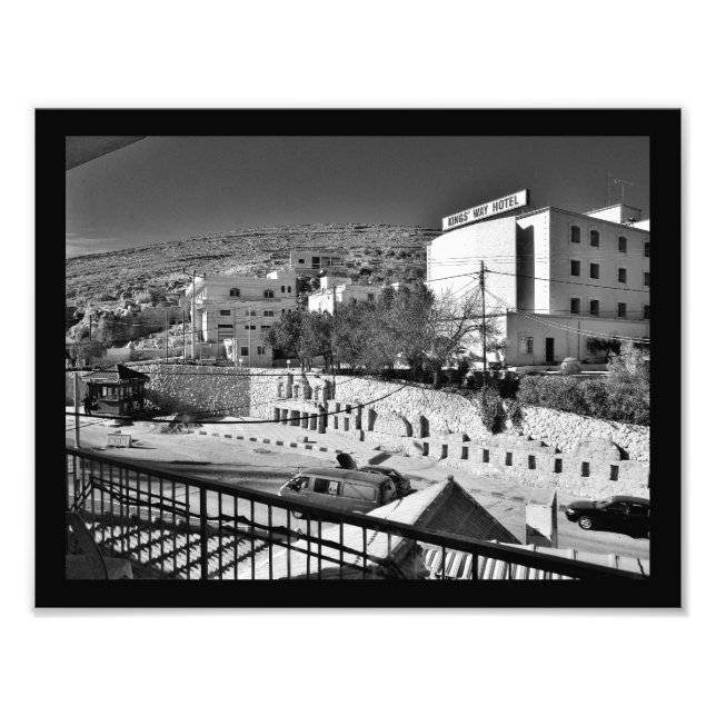 The Road to Petra Photo Print (Front)