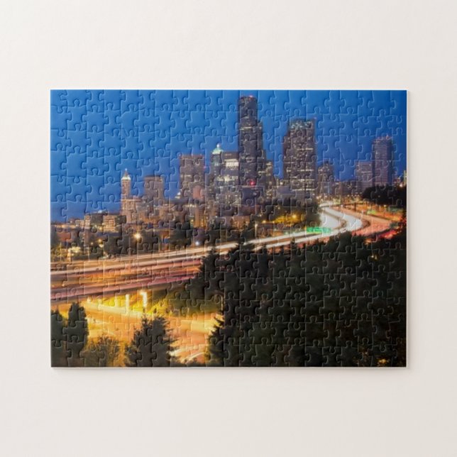 The road to Seattle Jigsaw Puzzle (Horizontal)