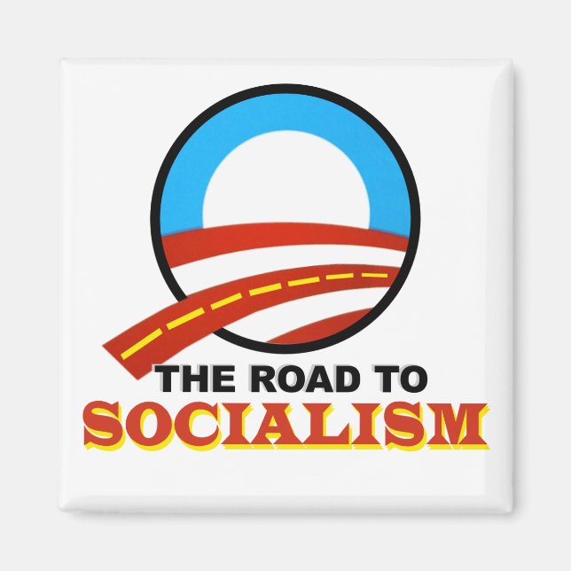 The Road To Socialism Magnet (Front)