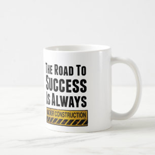 The road to success coffee mug