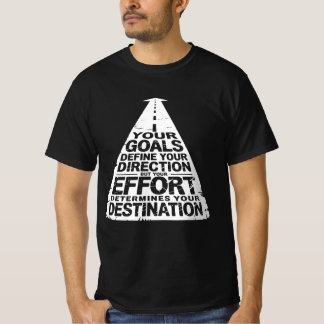 The Road to Success – Motivational Design T-Shirt