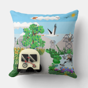 The Road Tour Cushion