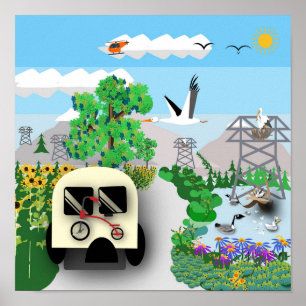 The Road Tour Poster