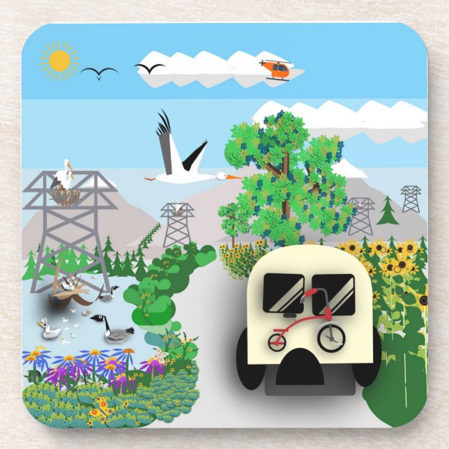 The Road Trip   Coaster (Front)