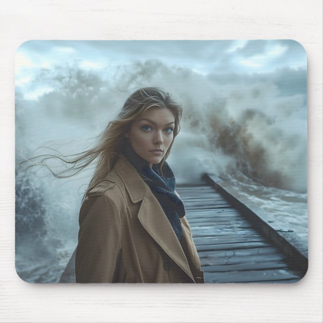 The Roar of the Sea Mouse Pad (Front)