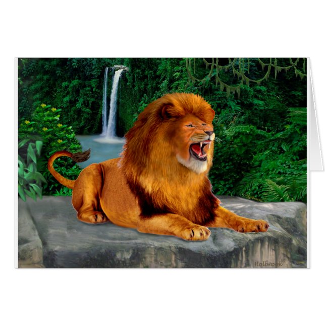 The Roaring Lion King (Front Horizontal)