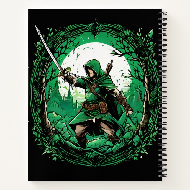The Robin Hood Notebook (Back)