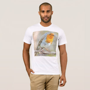 The Robin Is A Gabriel Watercolor T-Shirt