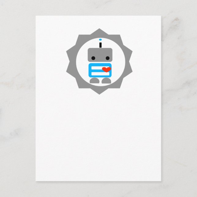 The Robot! Postcard (Front)
