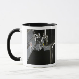 The robotic arm of the Japanese Experiment Modu Mug