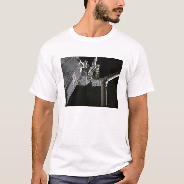 The robotic arm of the Japanese Experiment Modu T-Shirt (Front)