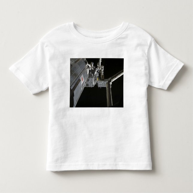 The robotic arm of the Japanese Experiment Modu Toddler T-Shirt (Front)