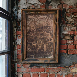 The Rochester Panel Pictograph Utah Poster