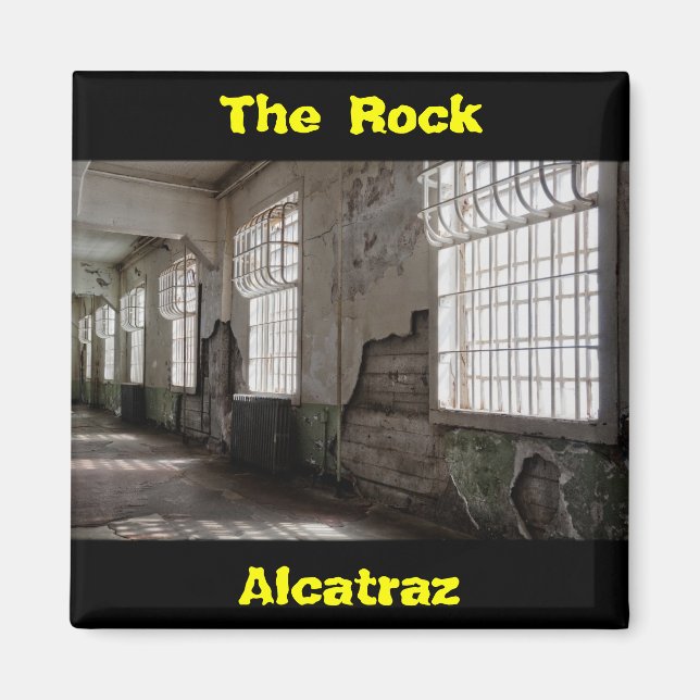The Rock, Alcatraz Prison Today, San Francisco, CA Magnet (Front)