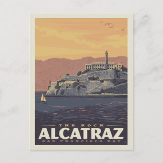 The Rock Alcatraz | San Francisco Bay Postcard