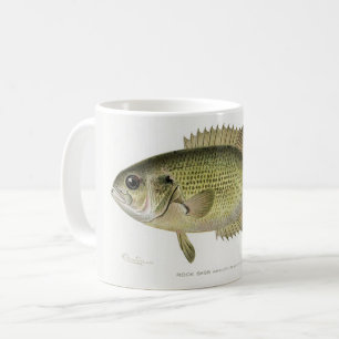 The Rock Bass Fisherman's Mug