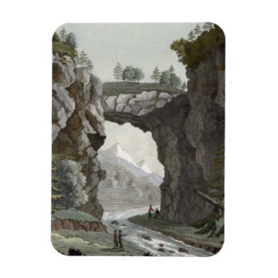 The Rock Bridge, Virginia, from 'Le Costume Ancien Magnet
