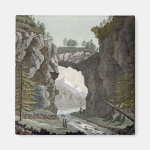 The Rock Bridge, Virginia, from 'Le Costume Ancien Magnet