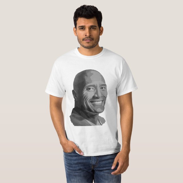 The Rock - Dwayne Johnson T-Shirt (Front Full)