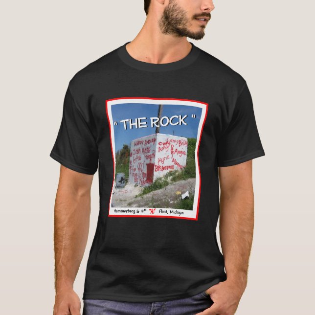 "The Rock" - Flint, Michigan T-Shirt (Front)