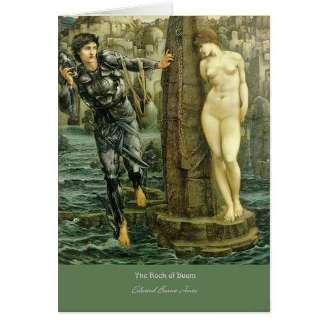 "The Rock of Doom", by Edward Burne-Jones (Front)