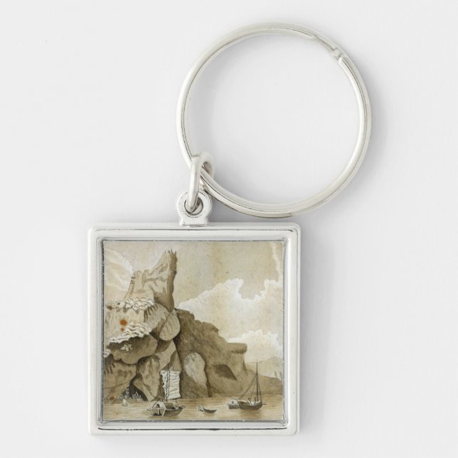 The Rock of Quang-Yin Key Ring (Front)