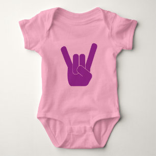 The Rock Sign Baby Bodysuit