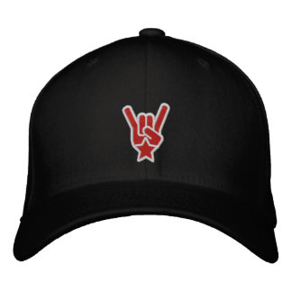 The Rock Sign Embroidered Hat