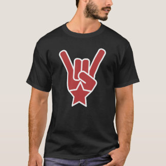 The Rock Sign Red Logo T-Shirt