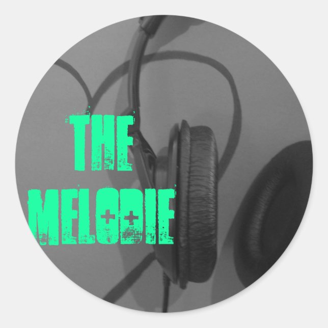 "The Rocker" Sheet O' Stickers (Front)