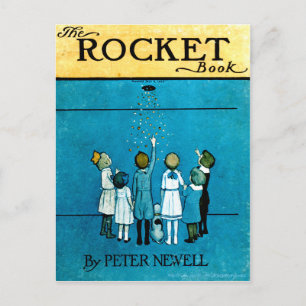 The Rocket Book Cover Design Postcard