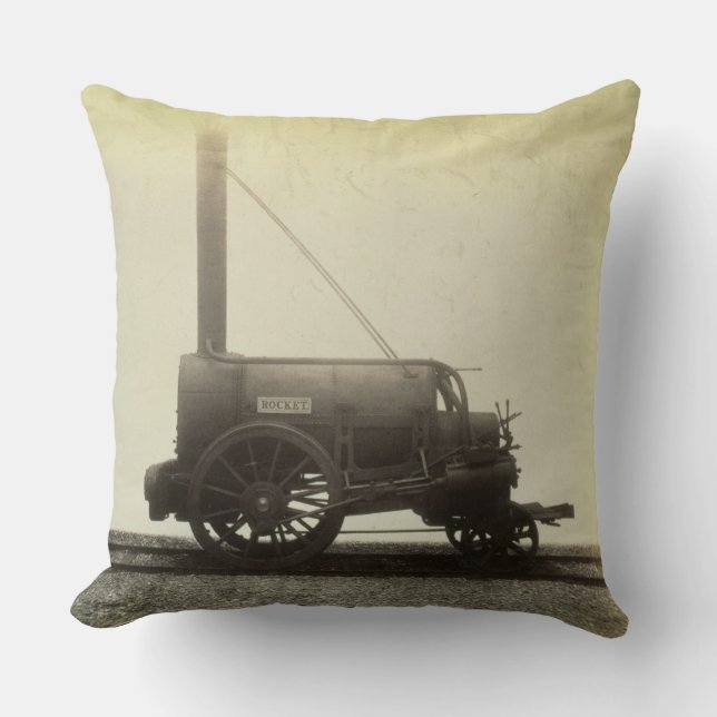 The 'Rocket' designed by George Stephenson (1781-1 Cushion (Front)