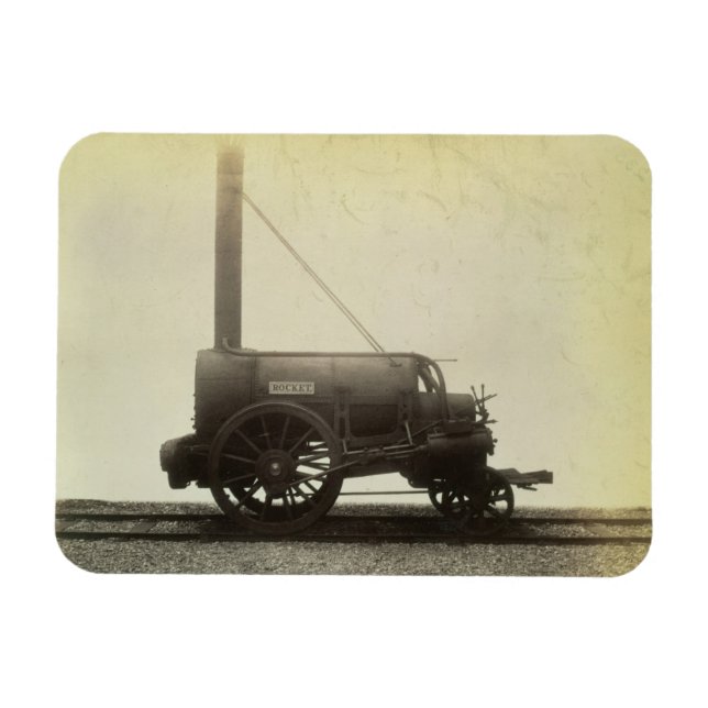 The 'Rocket' designed by George Stephenson (1781-1 Magnet (Horizontal)