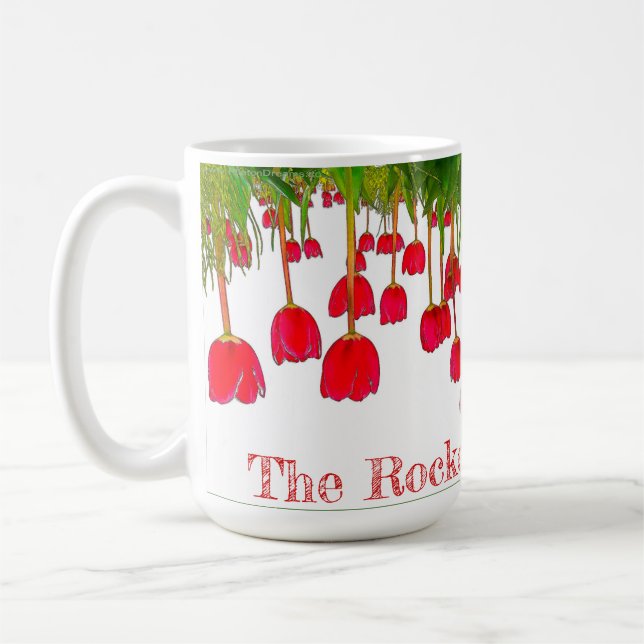 The Rockets Red Glare Tulips! Version 2 Coffee Mug (Left)