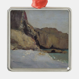 The Rocks at Vallieres, near Royan Metal Tree Decoration