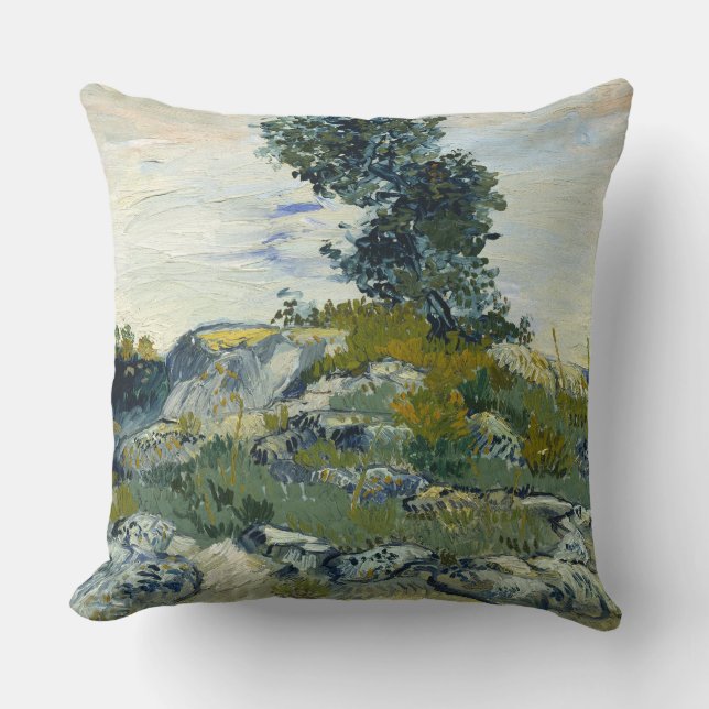 The Rocks Vincent van Gogh Cushion (Front)