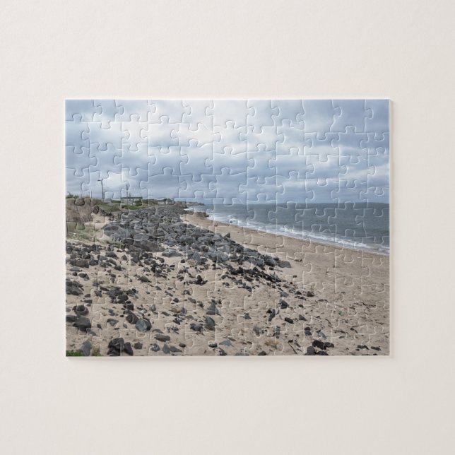 The Rocky Beaches of Montauk, Long Island, NY Jigsaw Puzzle (Horizontal)