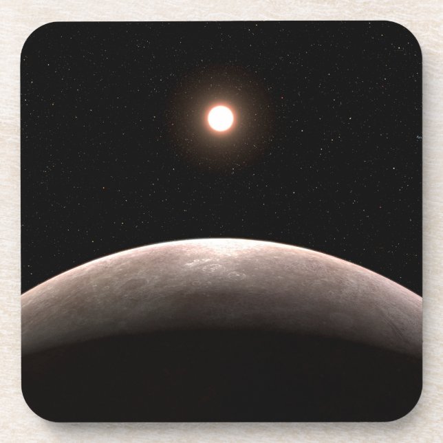 The Rocky Exoplanet Lhs 475 B And Its Host Star. Coaster (Front)