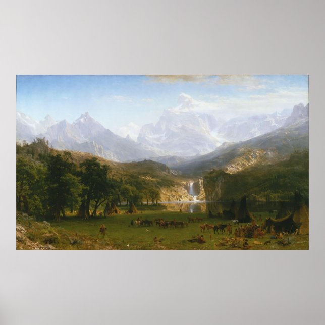 The Rocky Mountains, Lander’s Peak Poster (Front)
