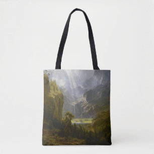 The Rocky Mountains, Lander's Peak by Bierstadt Tote Bag
