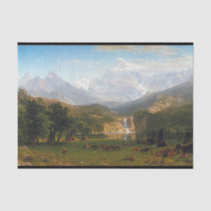 The Rocky Mountains, Lander's Peak Tissue Paper