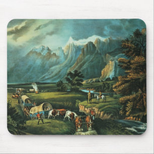 The Rocky Mountains Mouse Pad