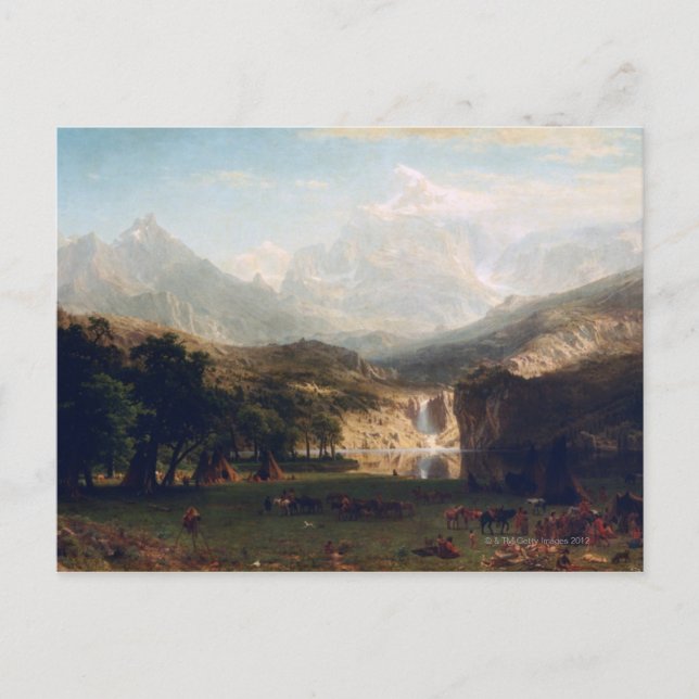 The Rocky Mountains Postcard (Front)