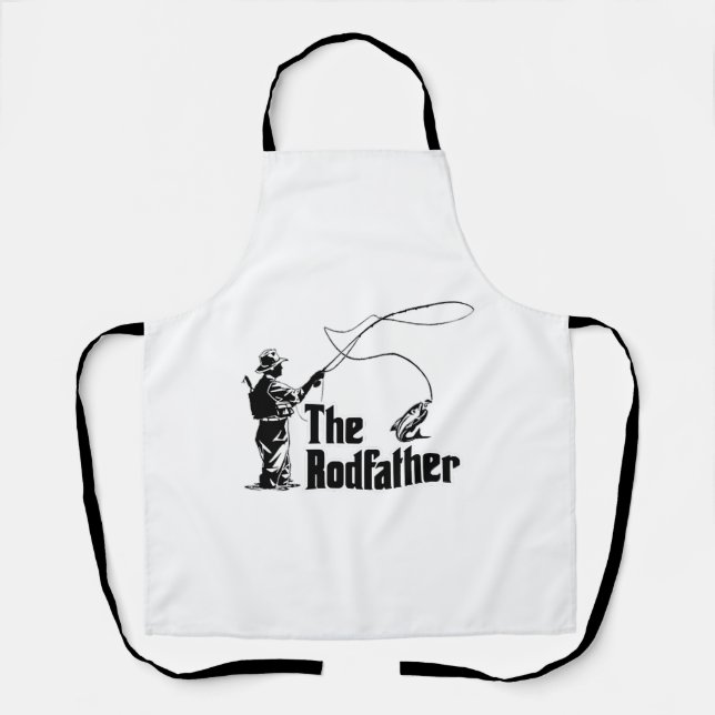 The Rodfather Fishing Fishing Rod Fishing Apron (Front)