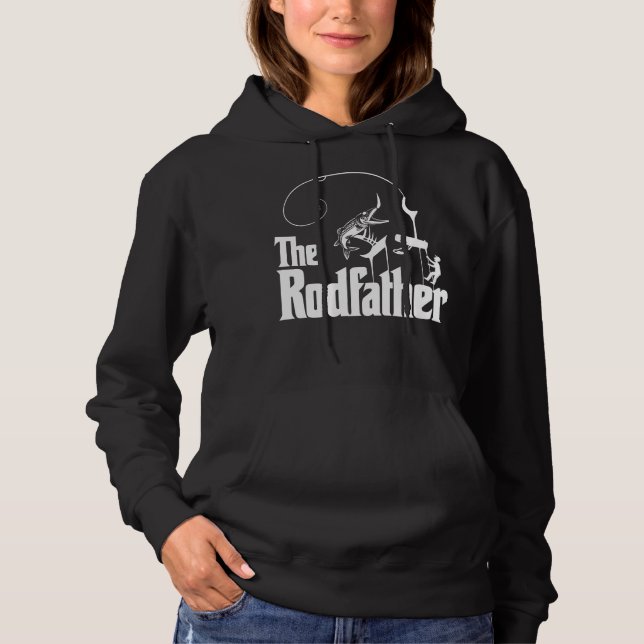 The Rodfather Fishing Hoodie (Front)