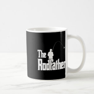 The Rodfather Funny Fisherman T Shirt Sea Coffee Mug