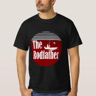 The Rodfather funny fishing t shirt