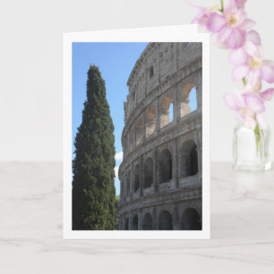 The Roman Colosseum, Rome, Italy Card